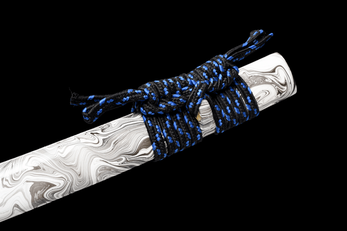 Dairiseki 大理石 Katana, Red Manganese Steel – view 9
