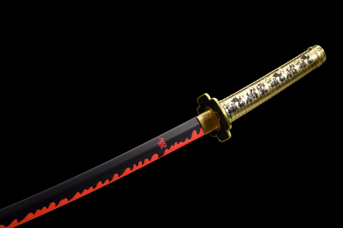 Yoriichi Tsugikuni Katana – 1060 Carbon Steel – view 15