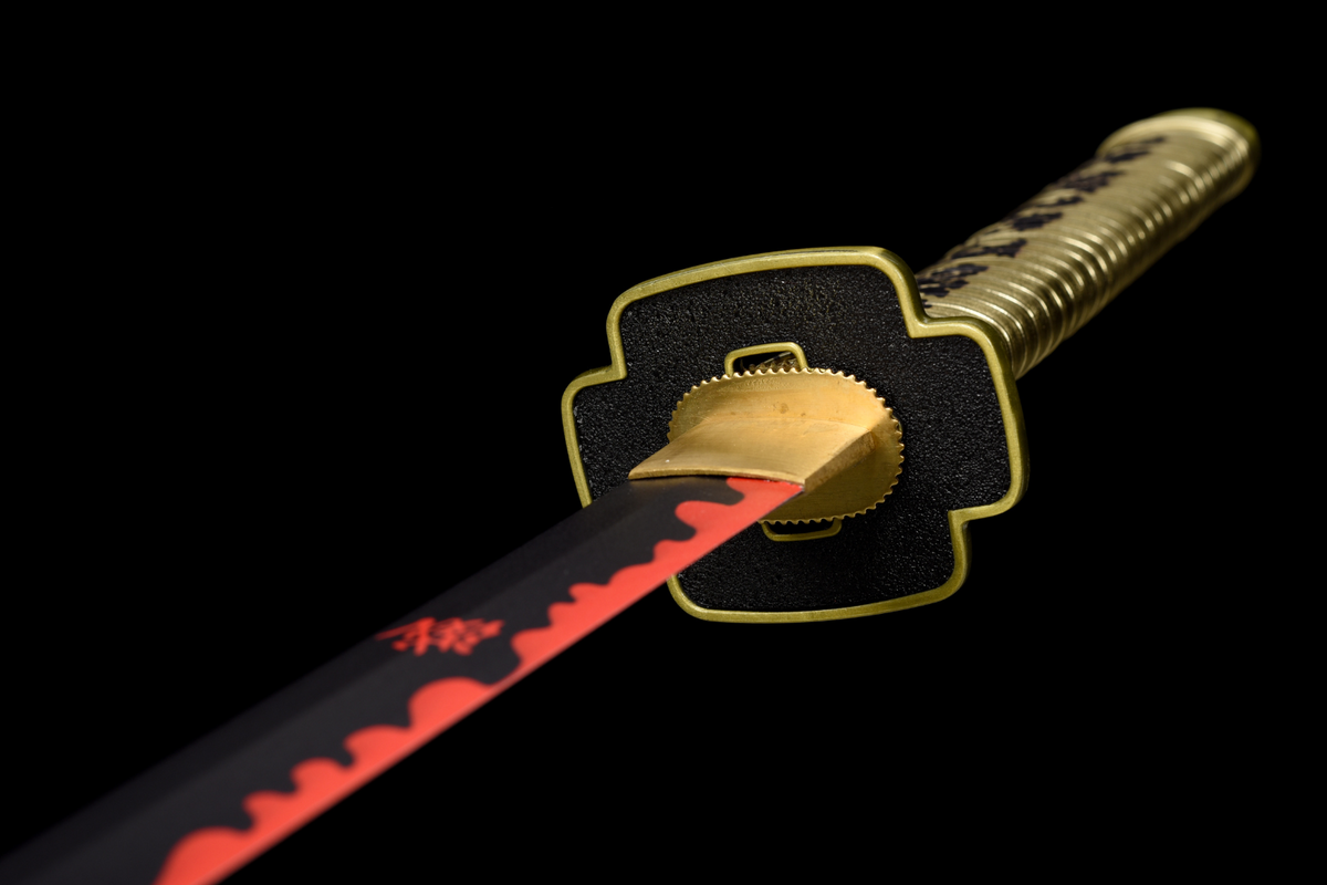 Yoriichi Tsugikuni Katana – 1060 Carbon Steel – view 16