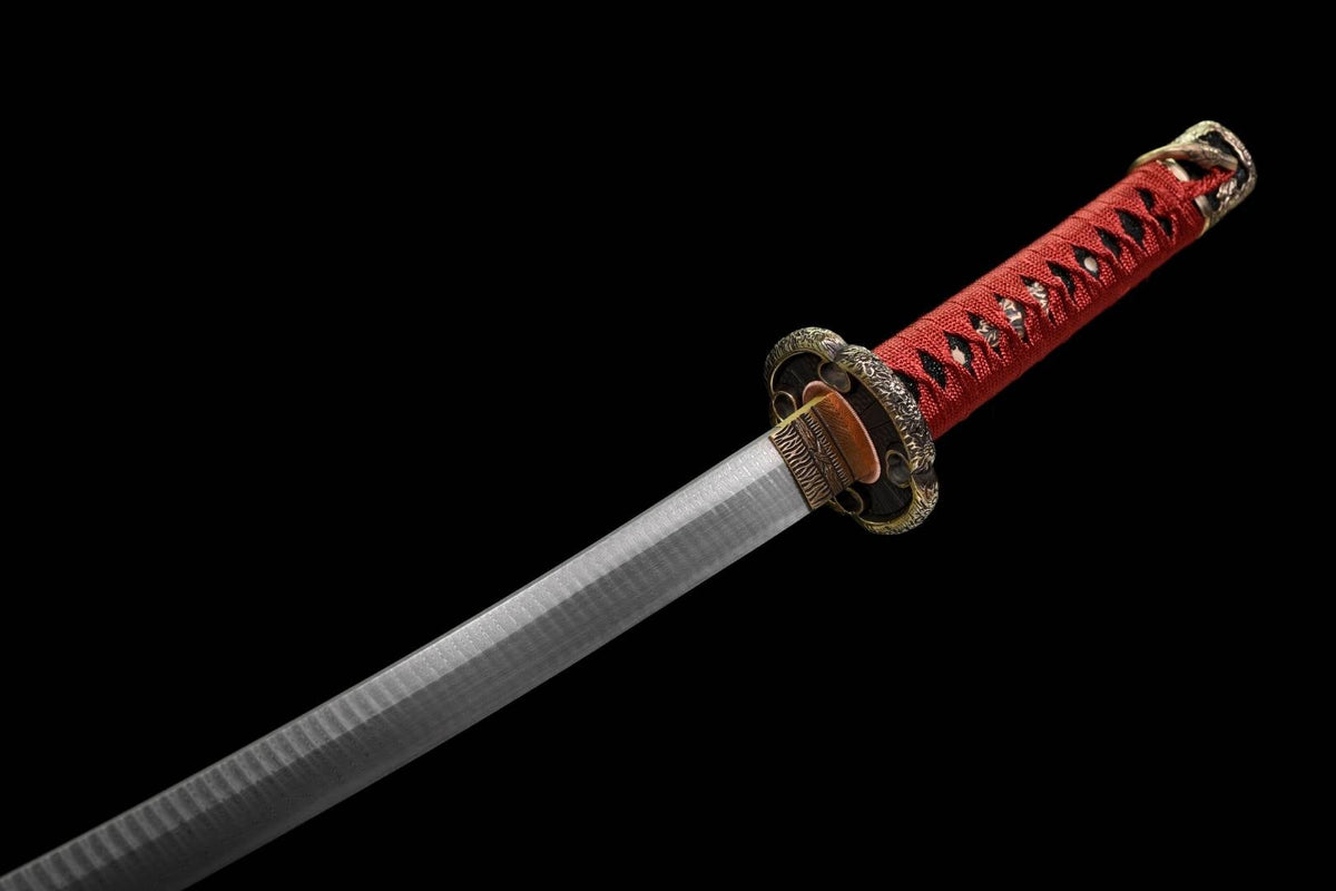 Hideyoshi 秀吉 Katana – Damascus Steel, Toyotomi Saya – view 15
