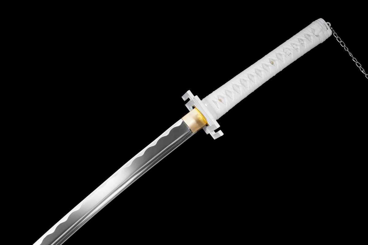 Tensa Zangetsu White Katana – Bleach-Inspired Replica (1060) – view 13