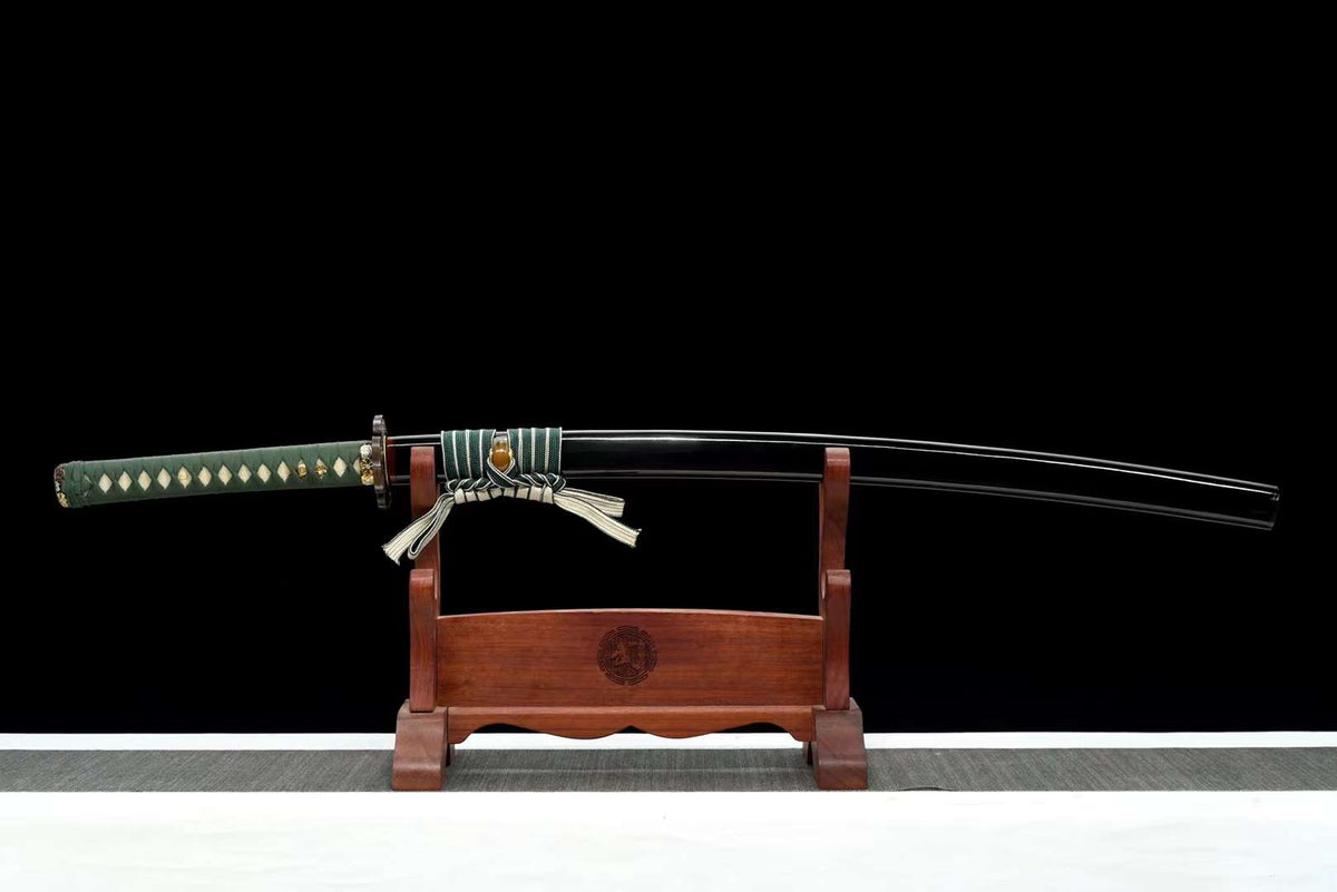 Fukkatsu 復活 Katana – T10 Steel, Floral Copper Tsuba – view 1