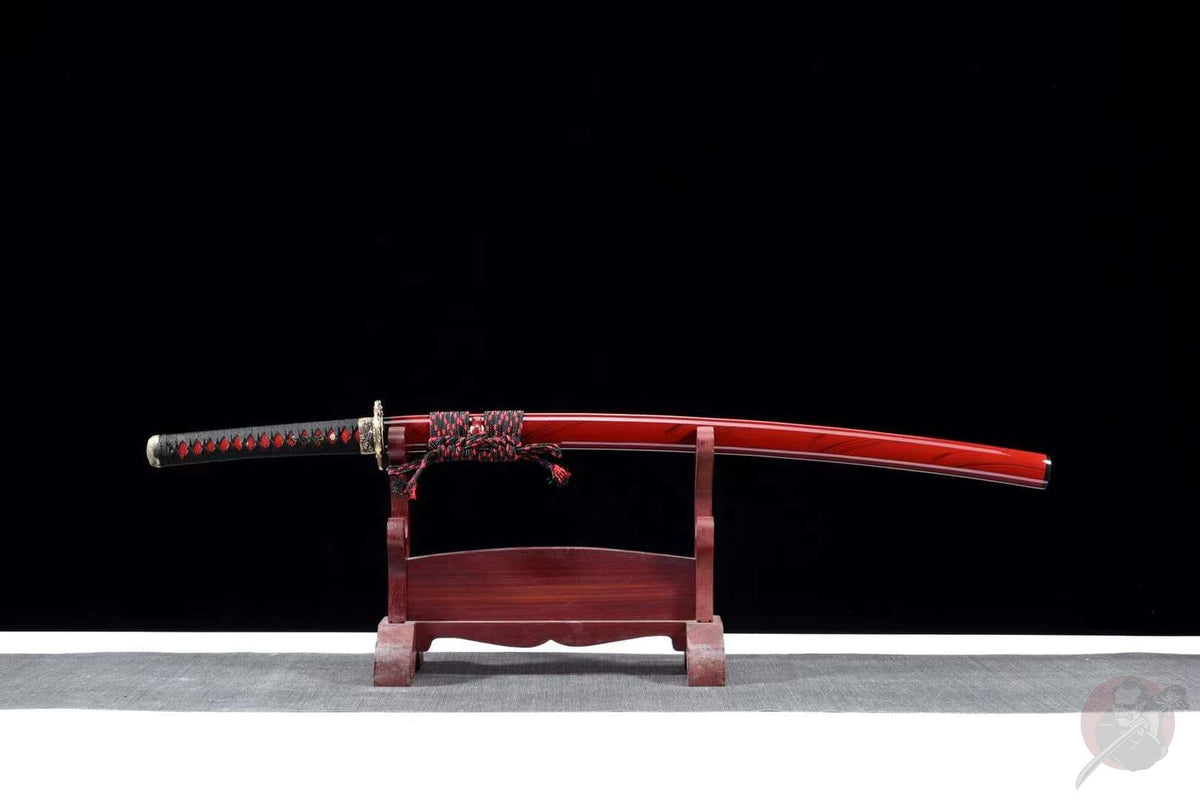 Katana Tengu 天狗 – Brown Manganese Steel Blade – view 2