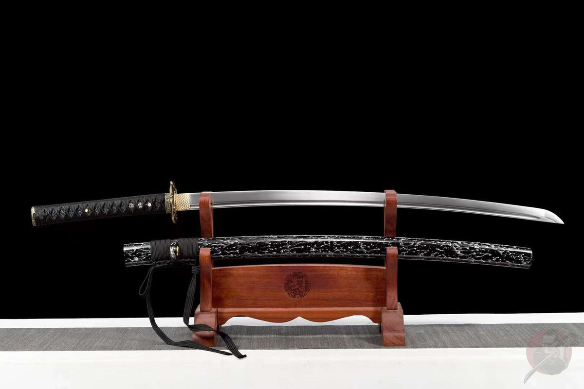 Saru サル Katana, Spring Steel with Bo-hi – view 2