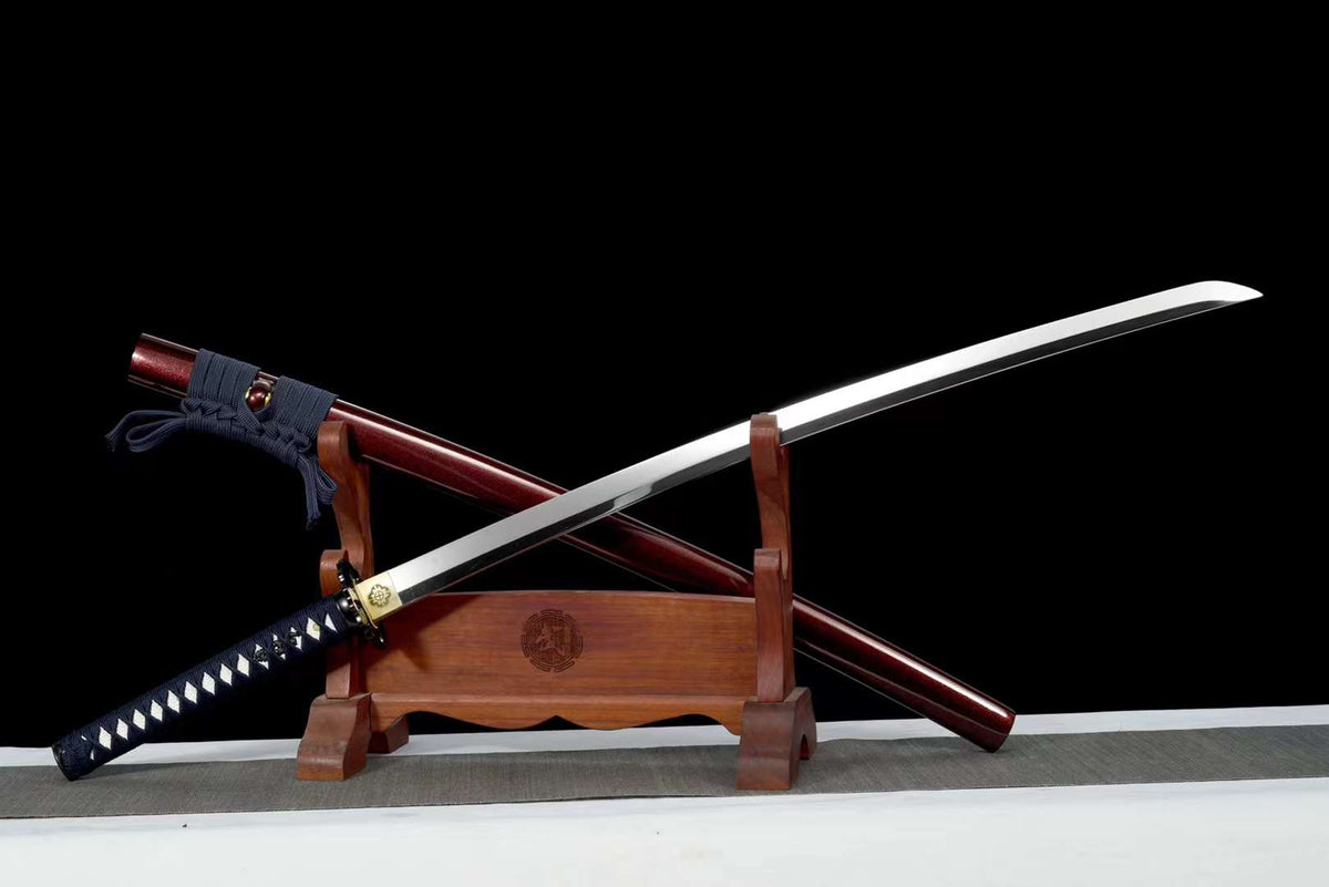 Yougan 溶岩 Katana – Mirror-Polished Manganese Steel – view 3