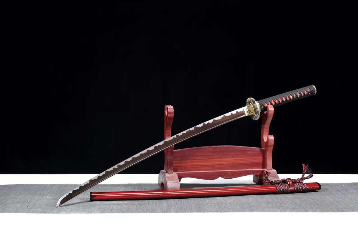 Katana Tengu 天狗 – Brown Manganese Steel Blade – view 5