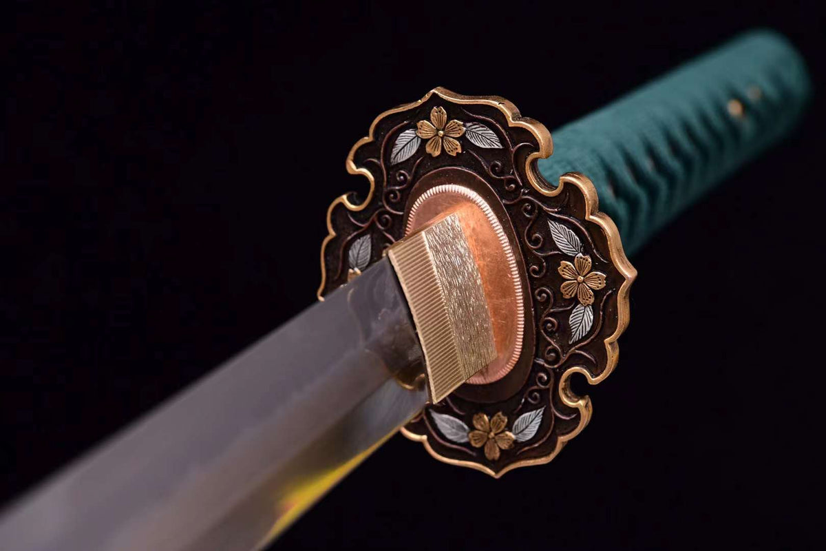 Pikokku ピーコック Katana – T10 Steel, Choji Hamon – view 4