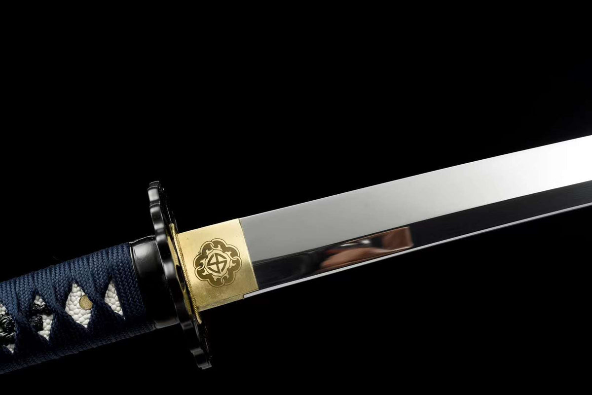 Yougan 溶岩 Katana – Mirror-Polished Manganese Steel – view 4
