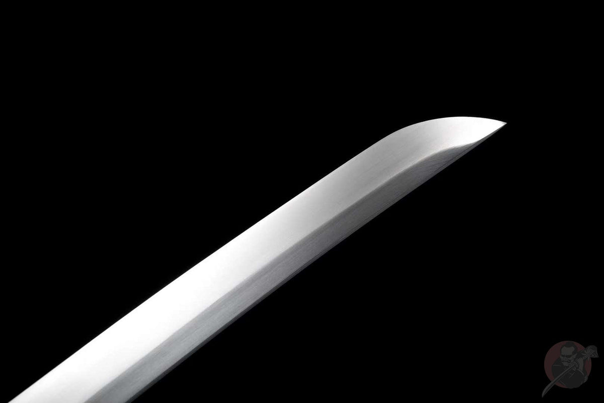 Seppaku 雪白 Katana — White Saya, Spring Steel – view 5
