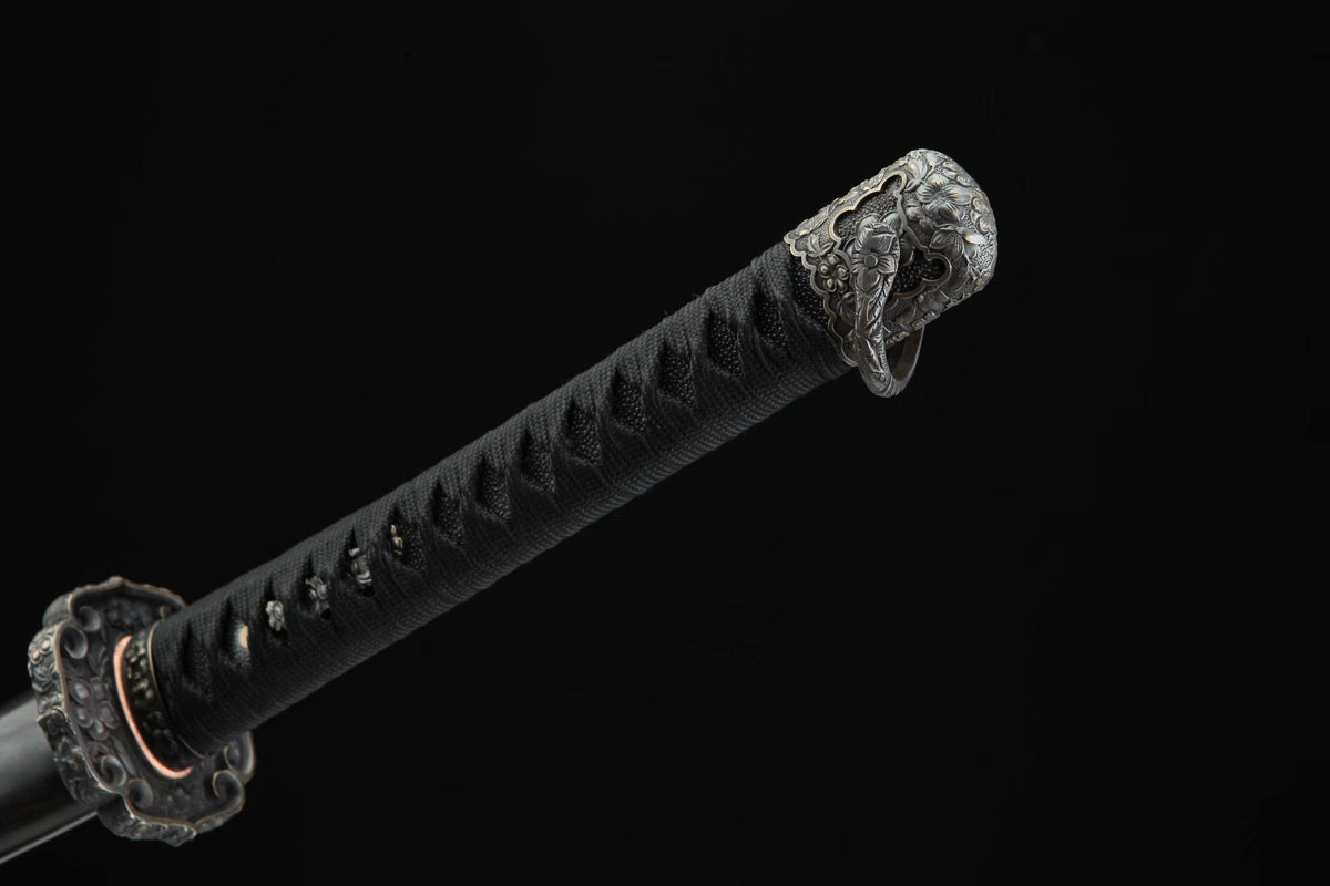 Sakura 櫻花 Katana, Damascus Steel, Hand-Polished – view 10
