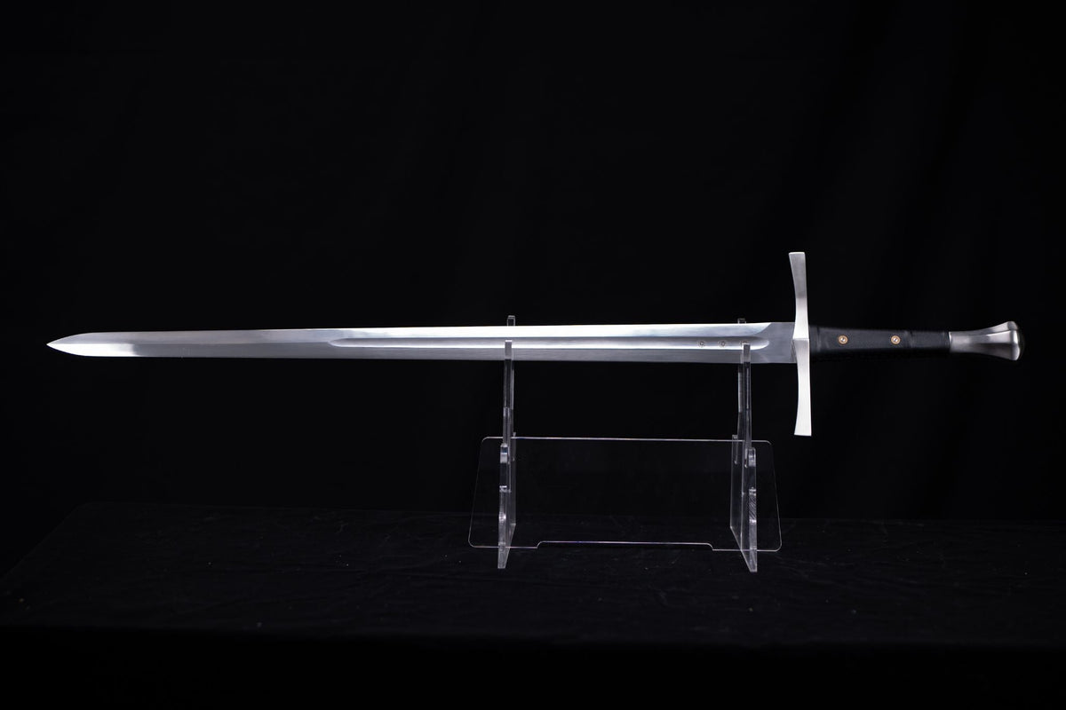 Ravenfang Espadon Sword – 5160 Steel Medieval Bastard Sword – view 2