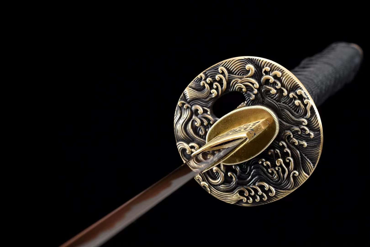 Katana Tengu 天狗 – Brown Manganese Steel Blade – view 8
