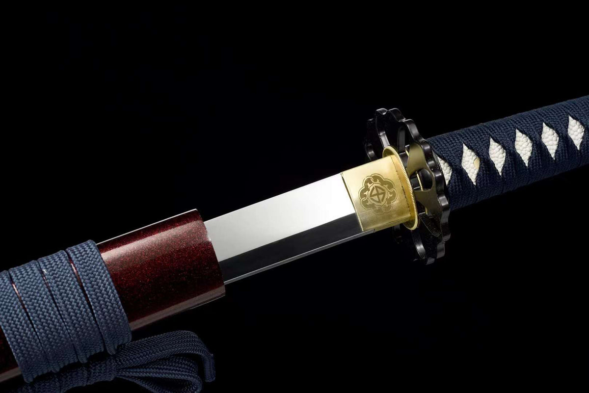 Yougan 溶岩 Katana – Mirror-Polished Manganese Steel – view 7