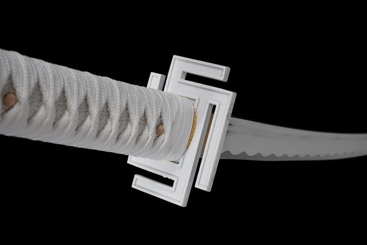Tensa Zangetsu White Katana – Bleach-Inspired Replica (1060) – view 4