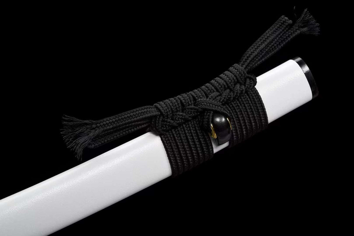 Seppaku 雪白 Katana — White Saya, Spring Steel – view 8