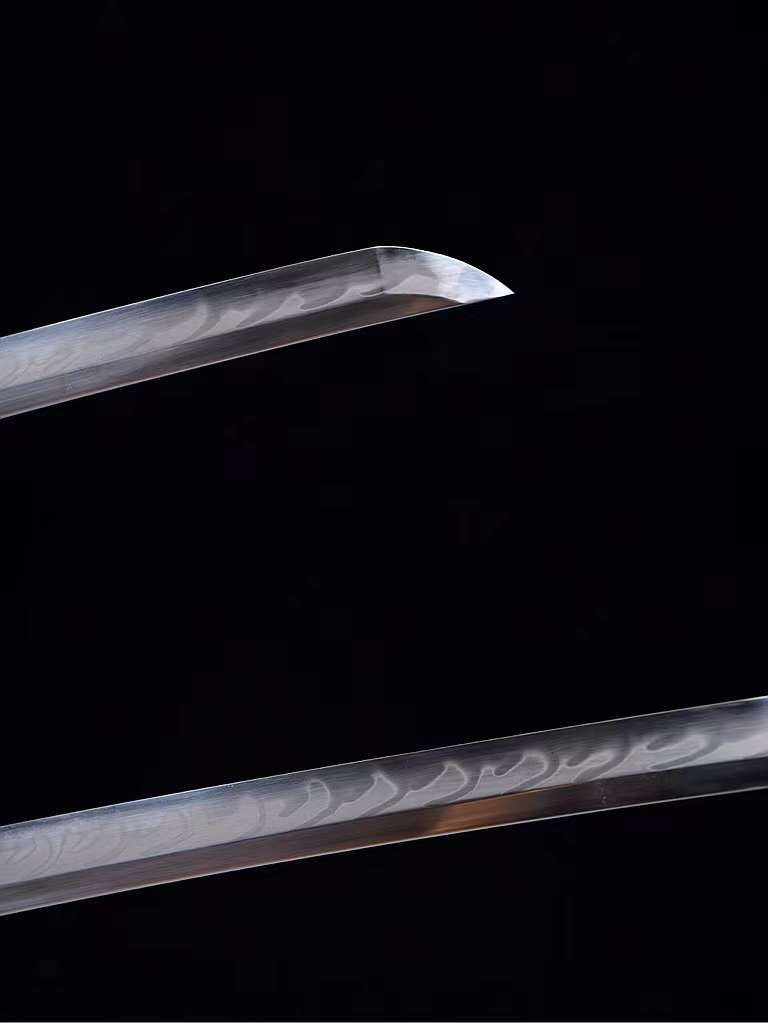 Nihon Katana 日本 – T10 Steel, Flame Hamon, Sharpened Blade – view 8