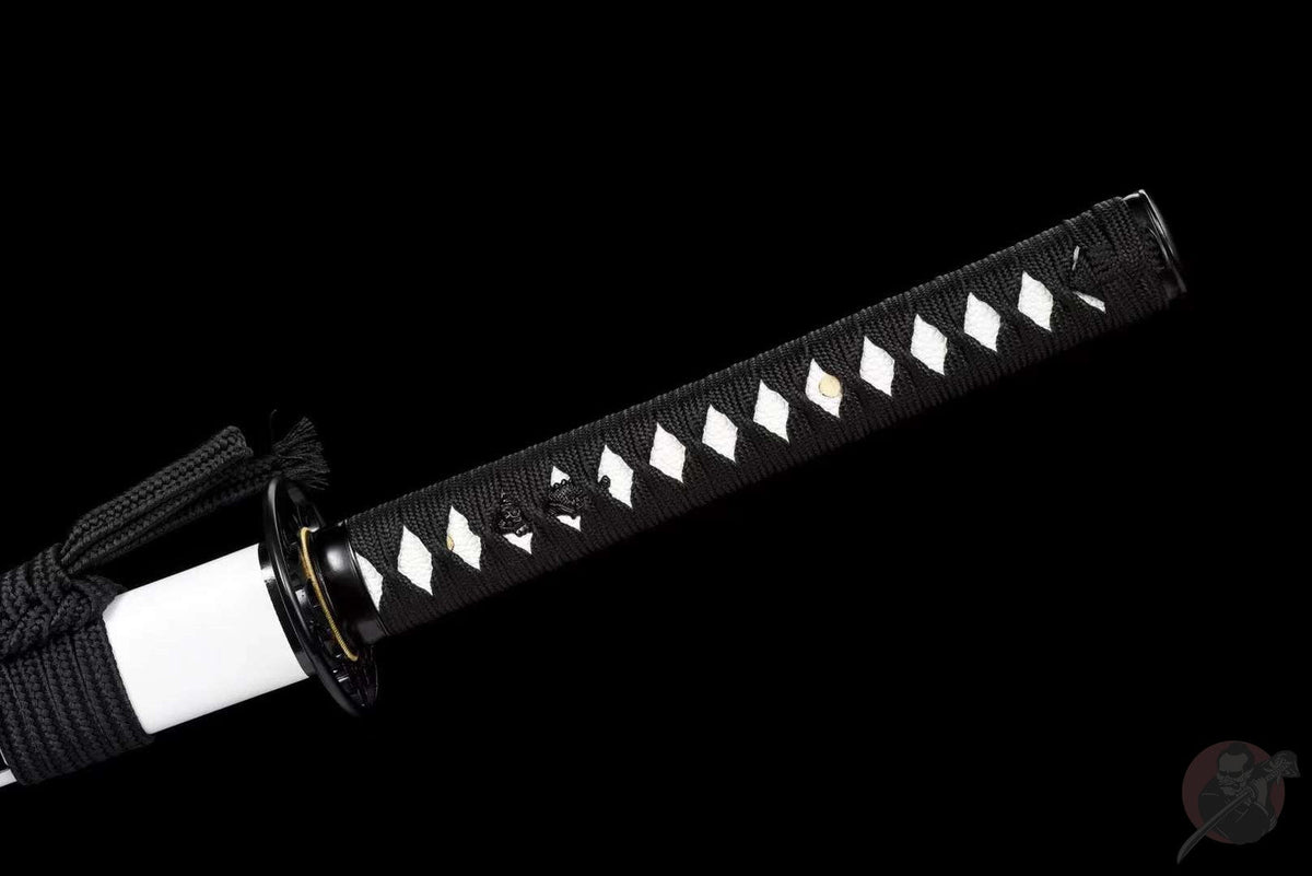 Seppaku 雪白 Katana — White Saya, Spring Steel – view 9