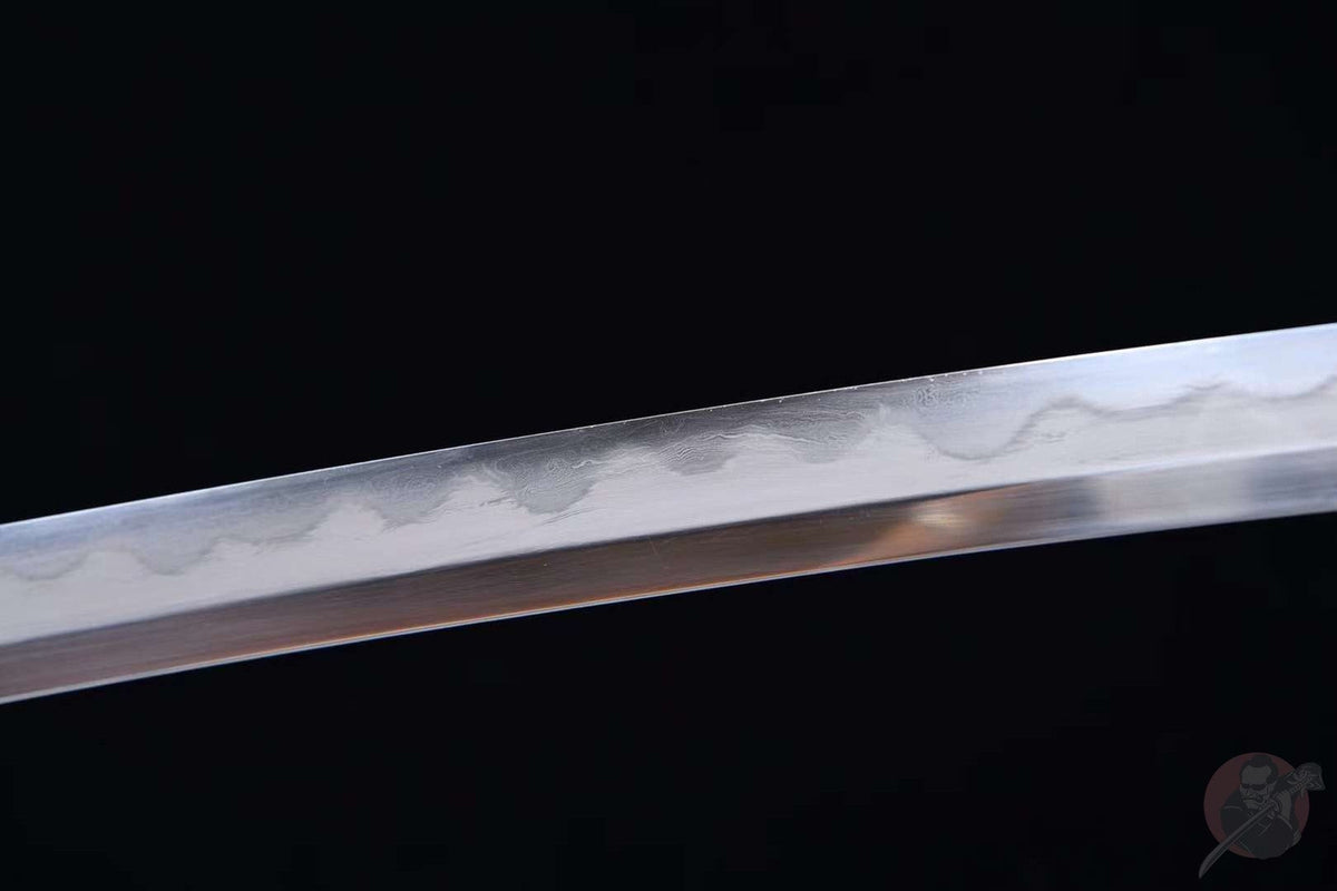 Enyou Katana 炎陽 – Honsanmai Blade, Gilded Copper Tsuba – view 9