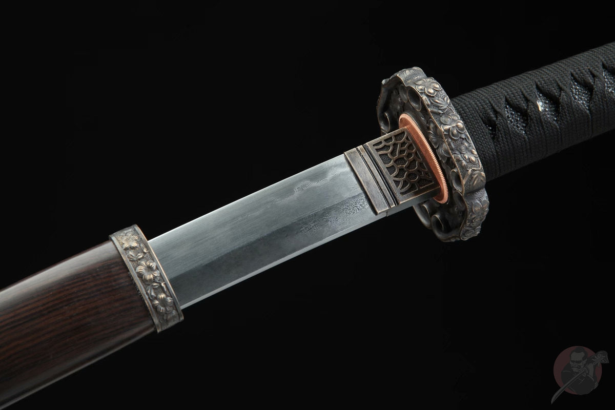 Sakura 櫻花 Katana, Damascus Steel, Hand-Polished – view 2