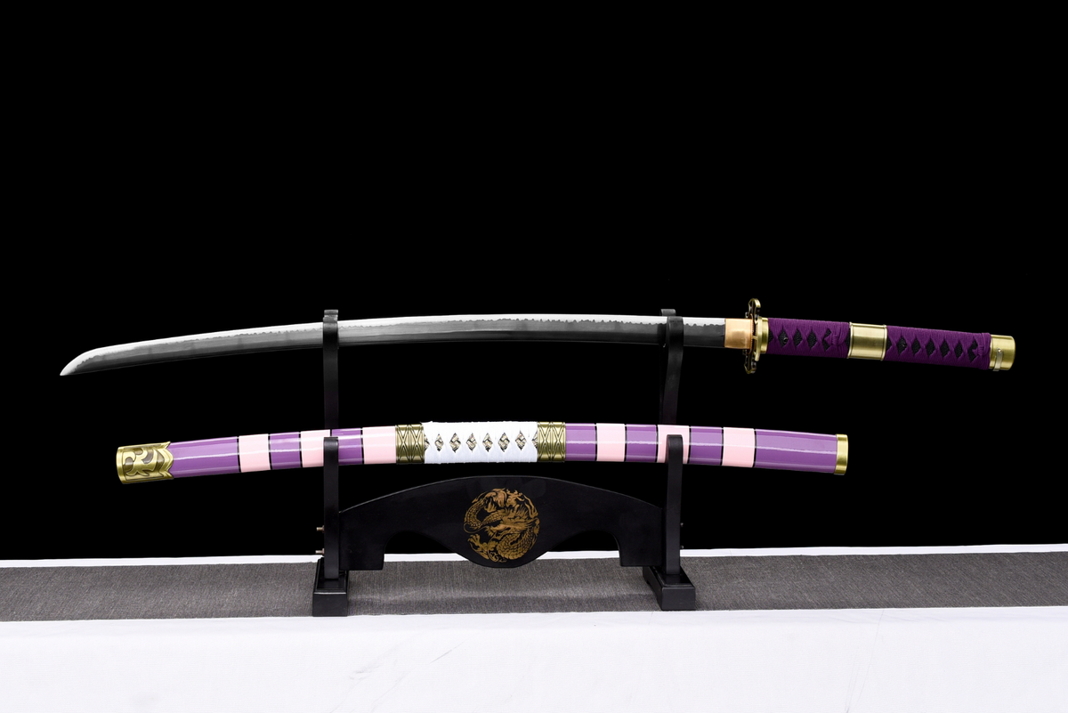 Nidai Kitetsu Katana, One Piece-Inspired Replica (1060 Steel) – view 2