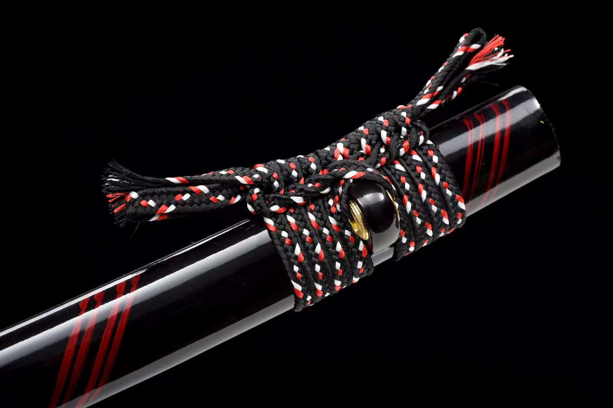 Oni 鬼 Katana, Damascus Steel – view 9