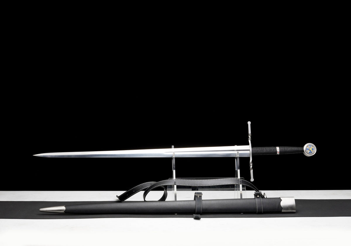 Sapphire Cross Longsword – 60Si2CrA Spring Steel, 126 cm – view 2