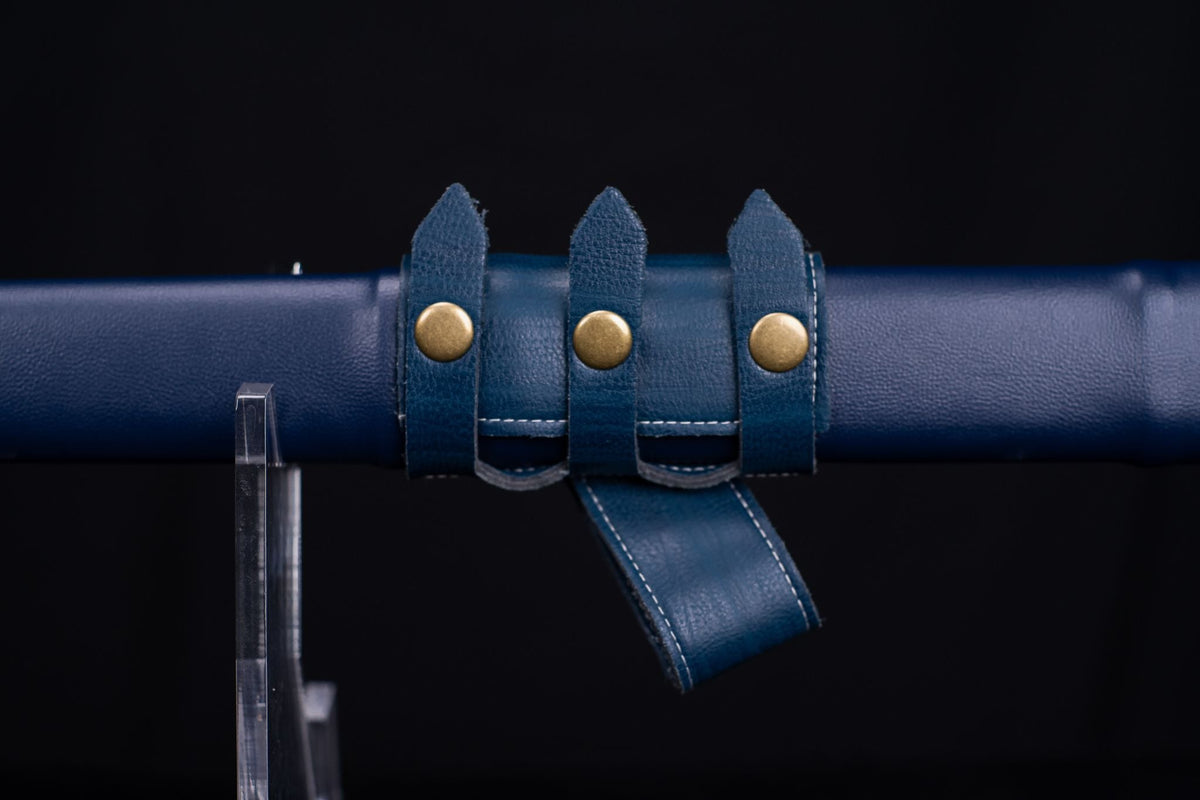 Lion Azur Medieval-Style Sword (Espadon) – Spring Steel – view 5