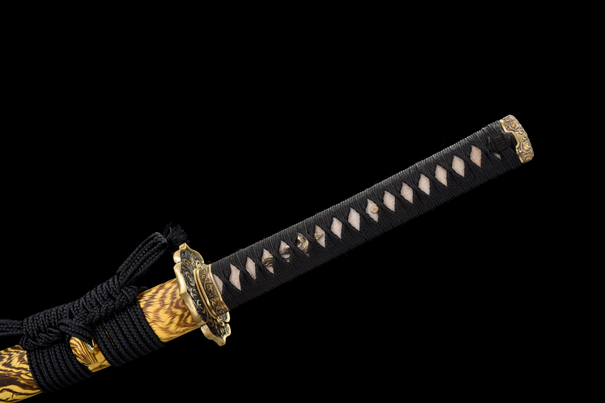 Nara 楢 Katana, T10 Steel with Hamon and Bo-hi – view 9