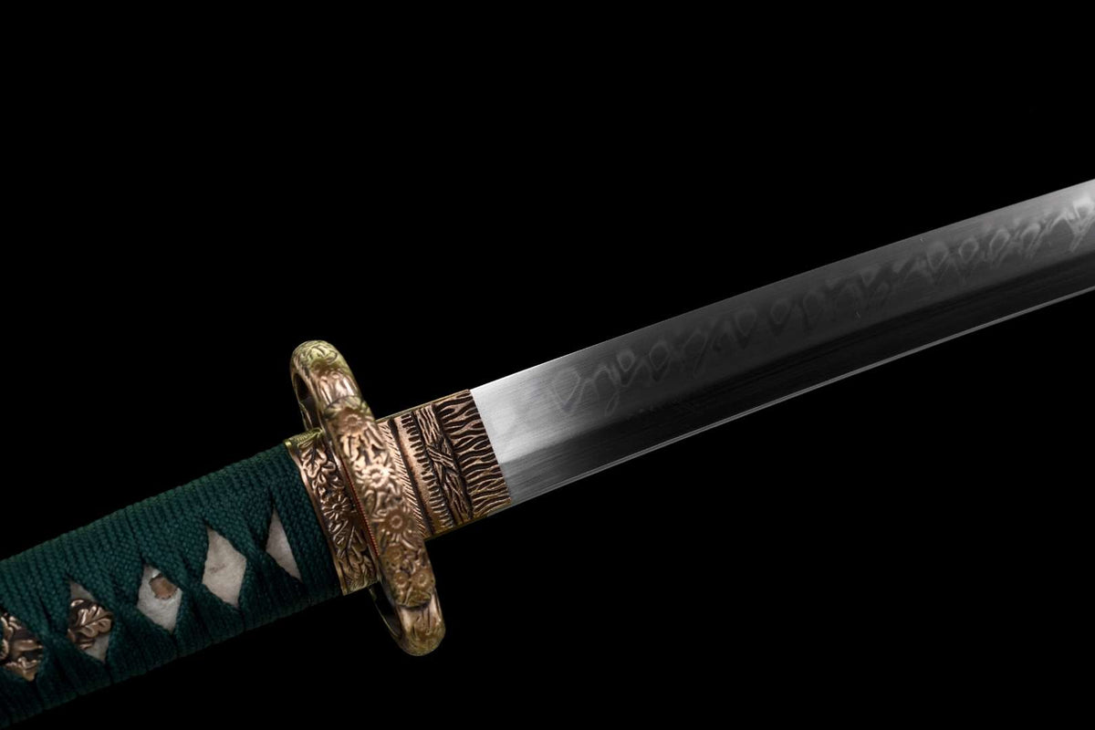 Genki 元気 Katana, T10 Steel, Tachi-Style Mount – view 7