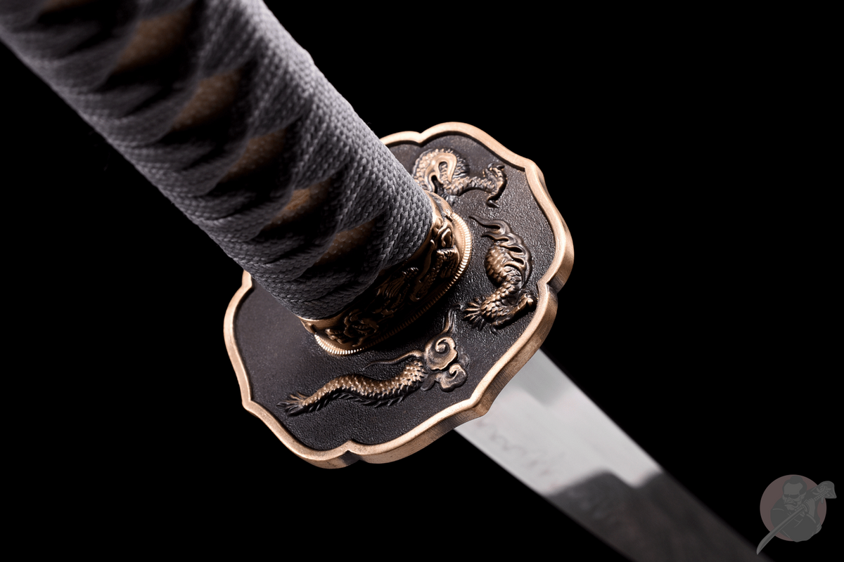 Nami 波 Katana, T10 Steel with Hamon – view 11