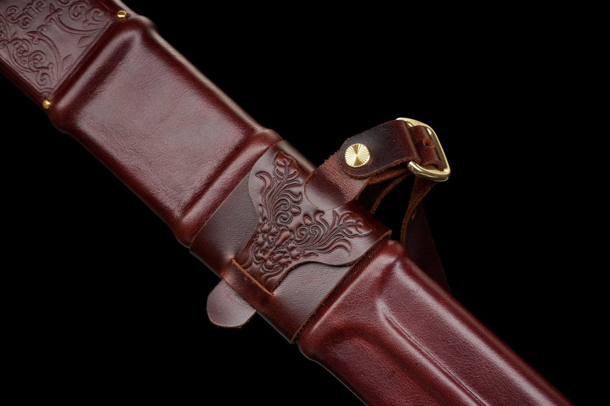 Templar Medieval Sword – 65 Manganese Steel – view 6