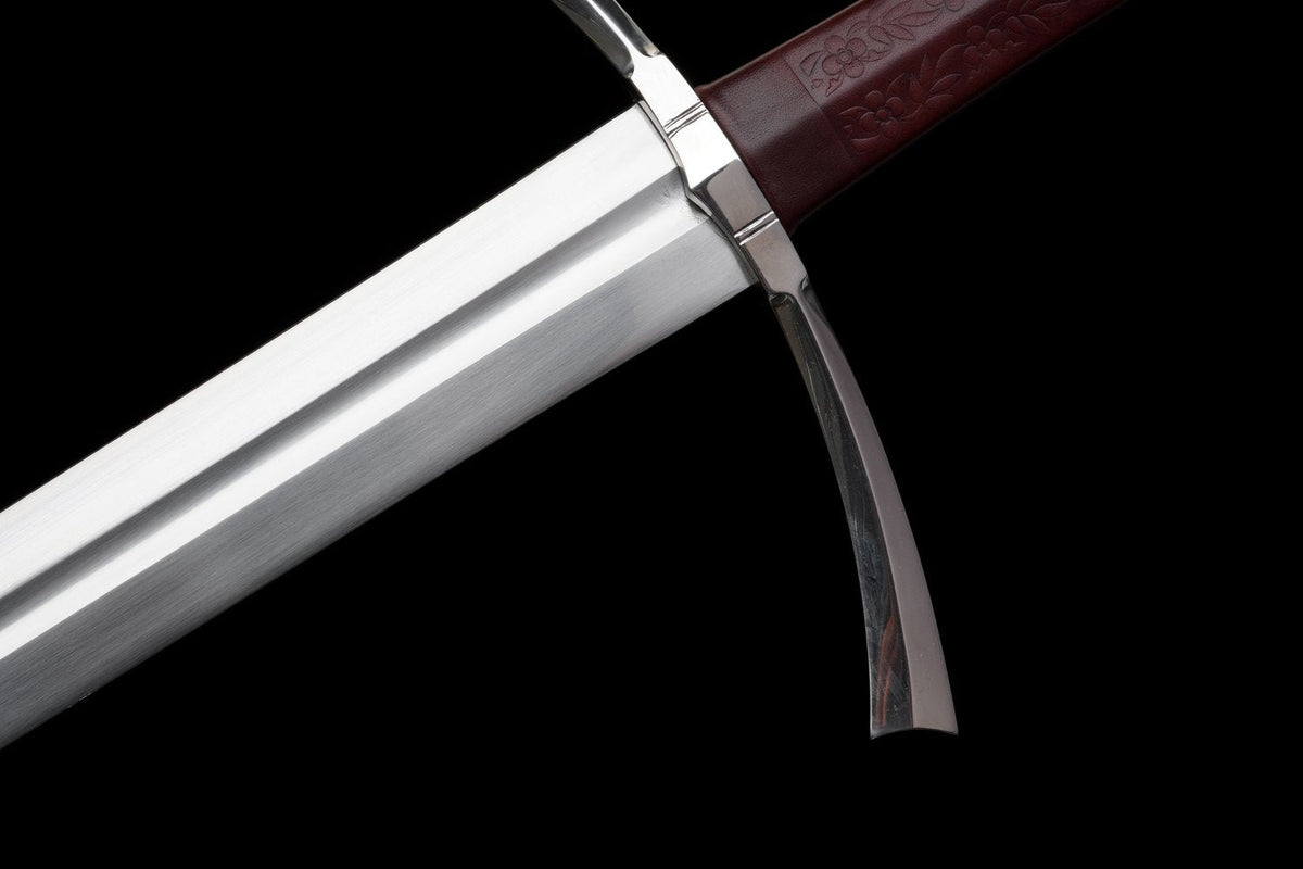 Templar Medieval Sword – 65 Manganese Steel – view 13