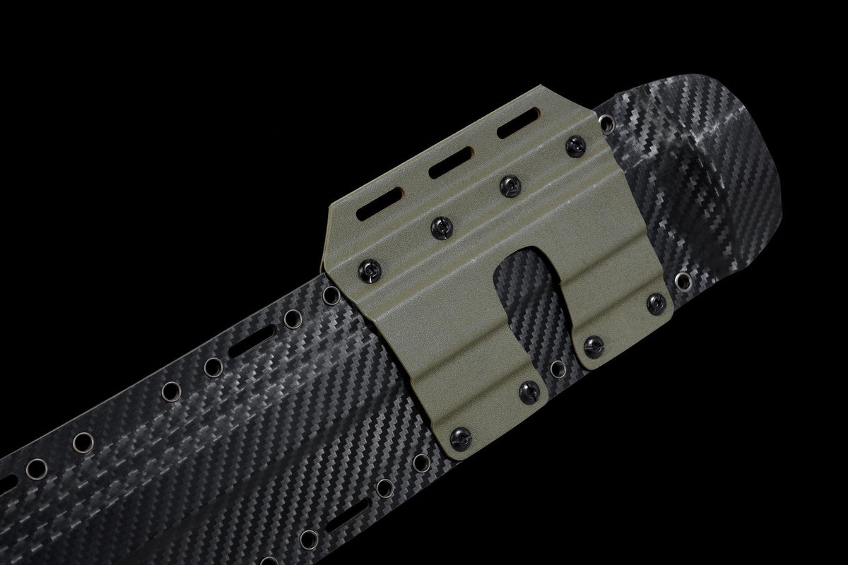 Sand Viper Sword – 9SiCr Steel, G10 Handle, Kydex Sheath – view 6