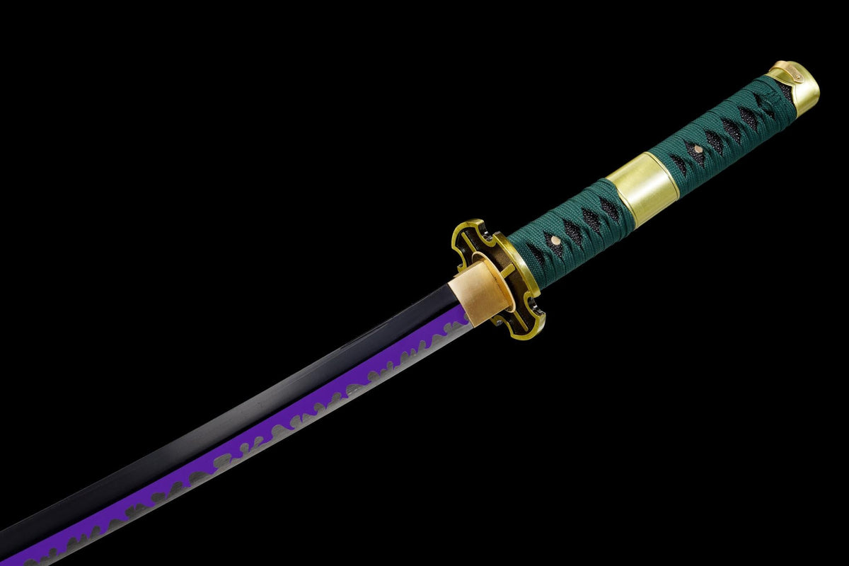 Shodai Kisetsu Katana – Anime-inspired, Purple 1065 Steel – view 10