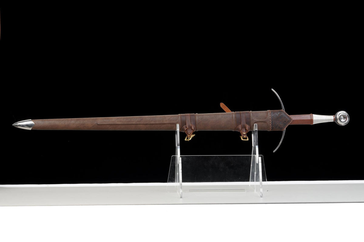 Ironcrest Longsword – Medieval European Sword, Carbon Steel – view 2