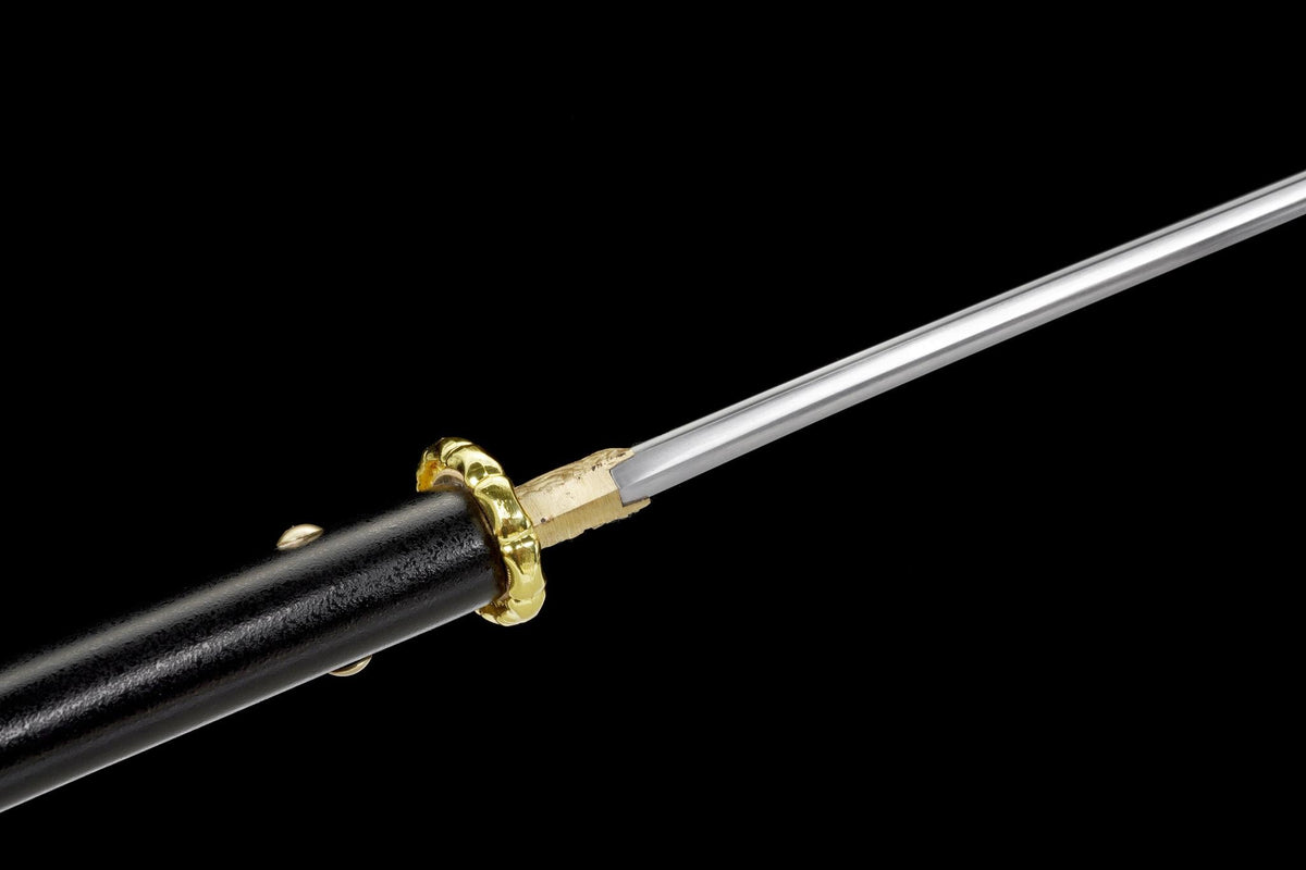 Ghost of Yōtei-Inspired Katana — Golden Night, 1095 Steel – view 13