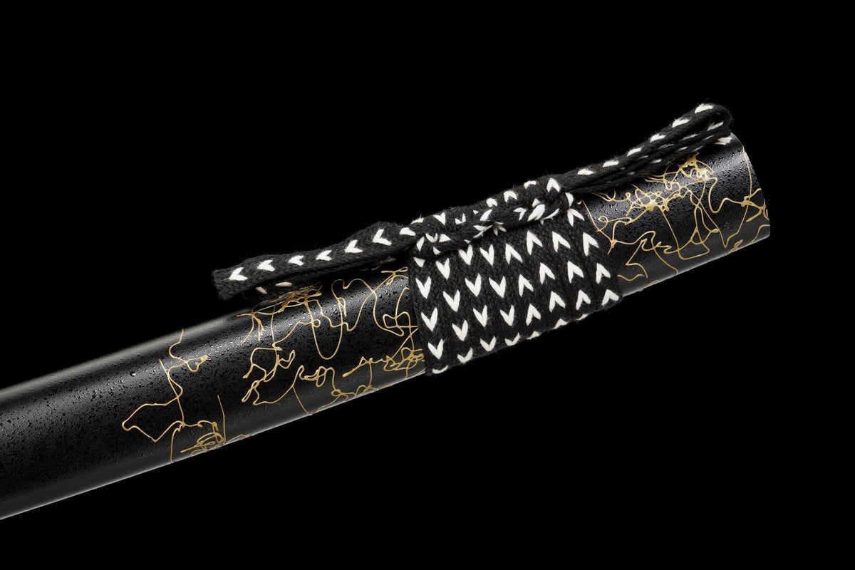 Ghost of Yōtei-Inspired Katana — Golden Night, 1095 Steel – view 15