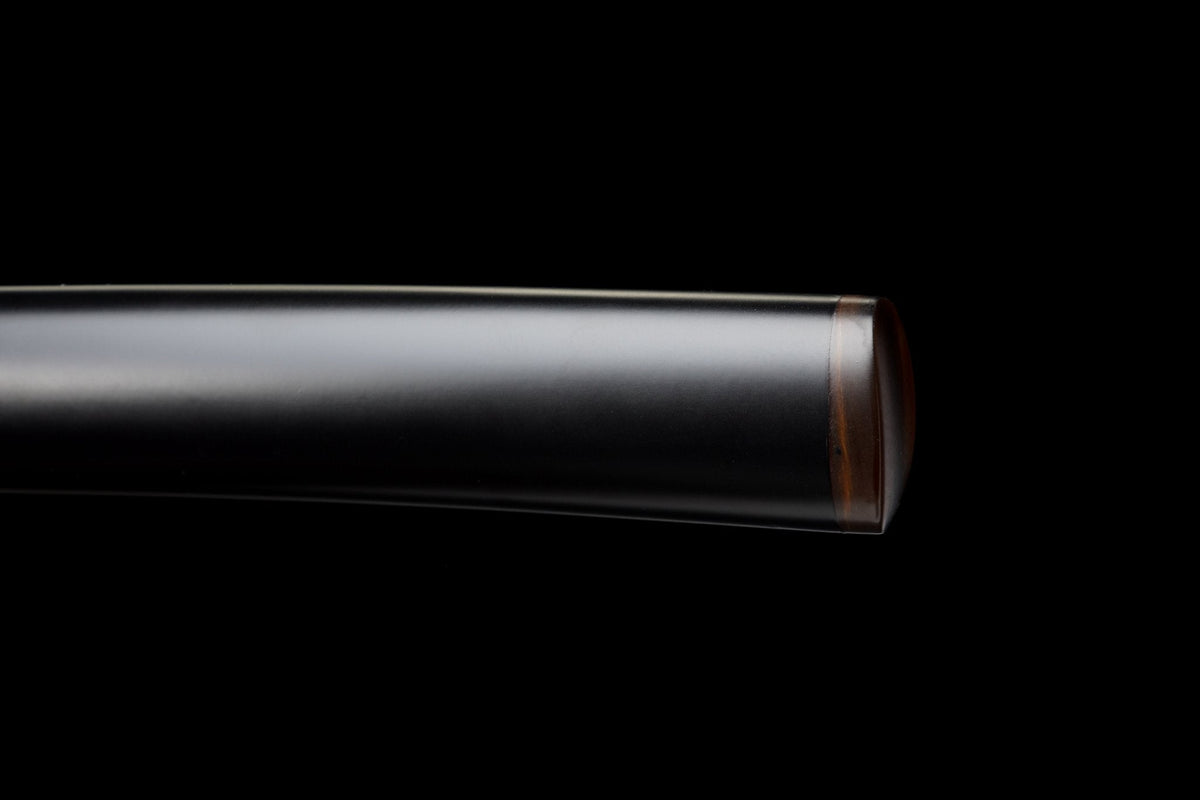 Katana Emaki 絵巻 – T10 Steel, Hand-painted Black Saya – view 13