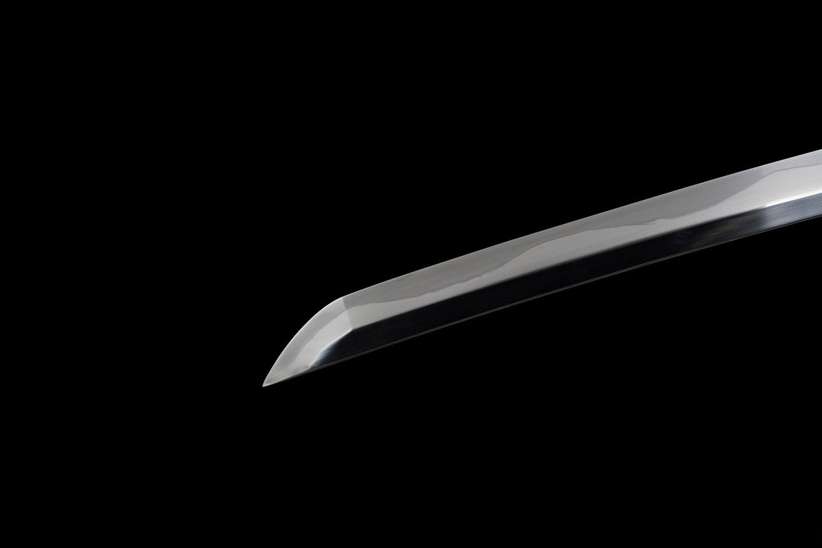 Katana Emaki 絵巻 – T10 Steel, Hand-painted Black Saya – view 5