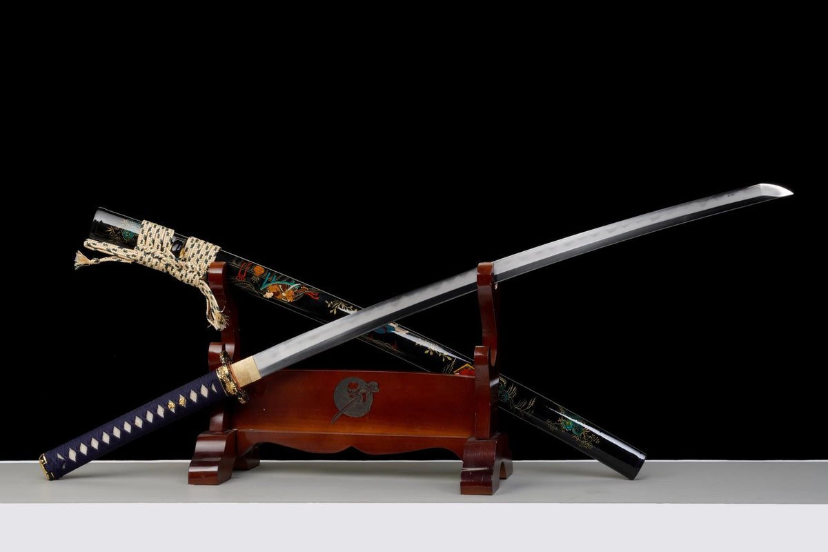 Edo no Hana 江戸の花 Katana, San-Mai Blade – view 4