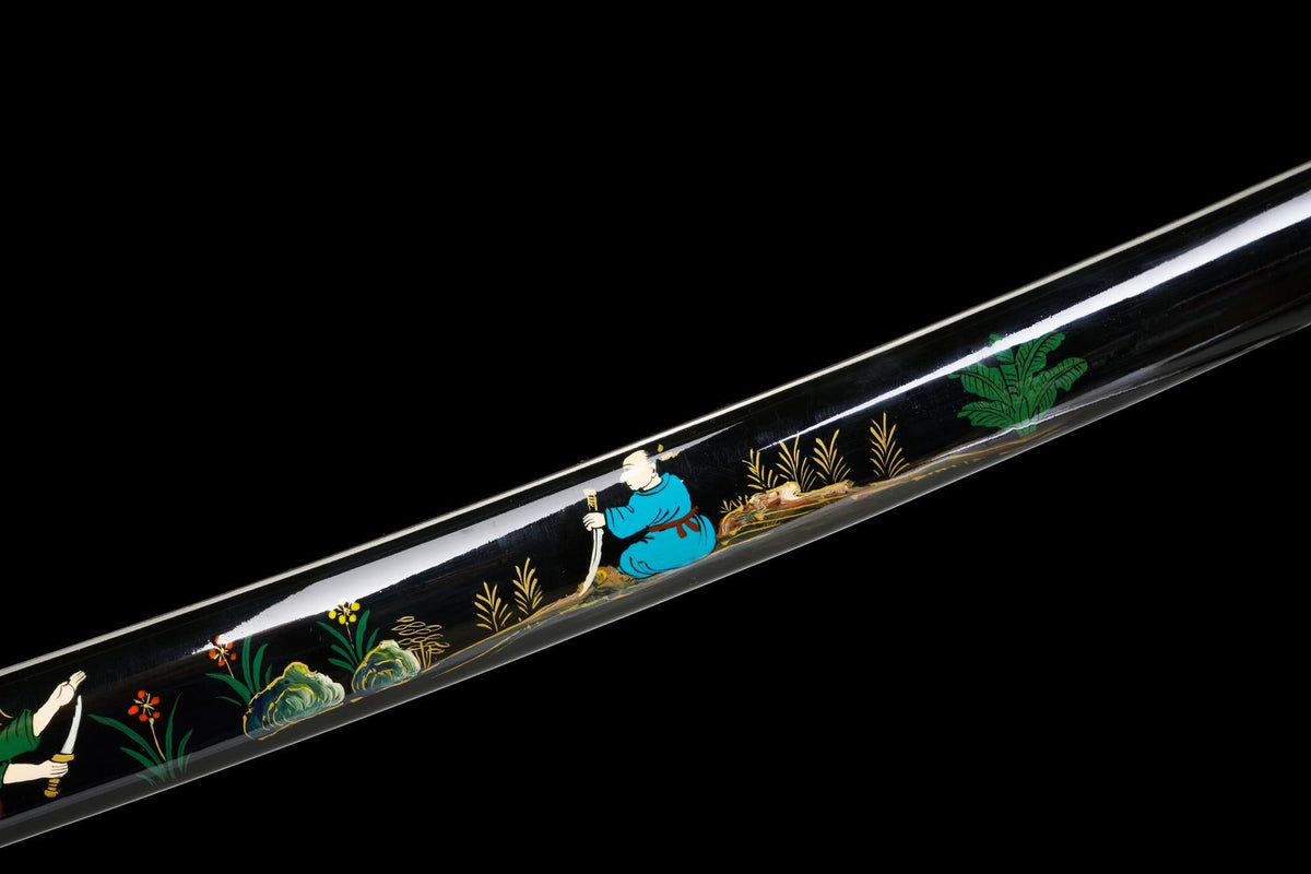Edo no Hana 江戸の花 Katana, San-Mai Blade – view 17