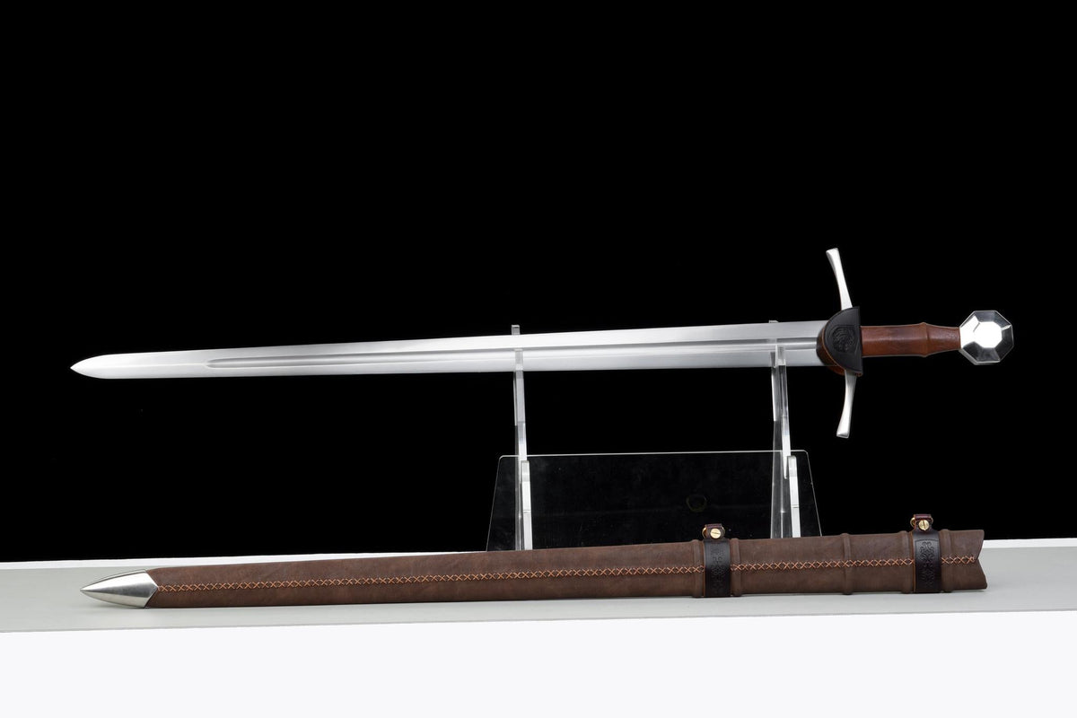Lionheart Longsword – 65 Manganese Steel, Stainless Guard – view 1
