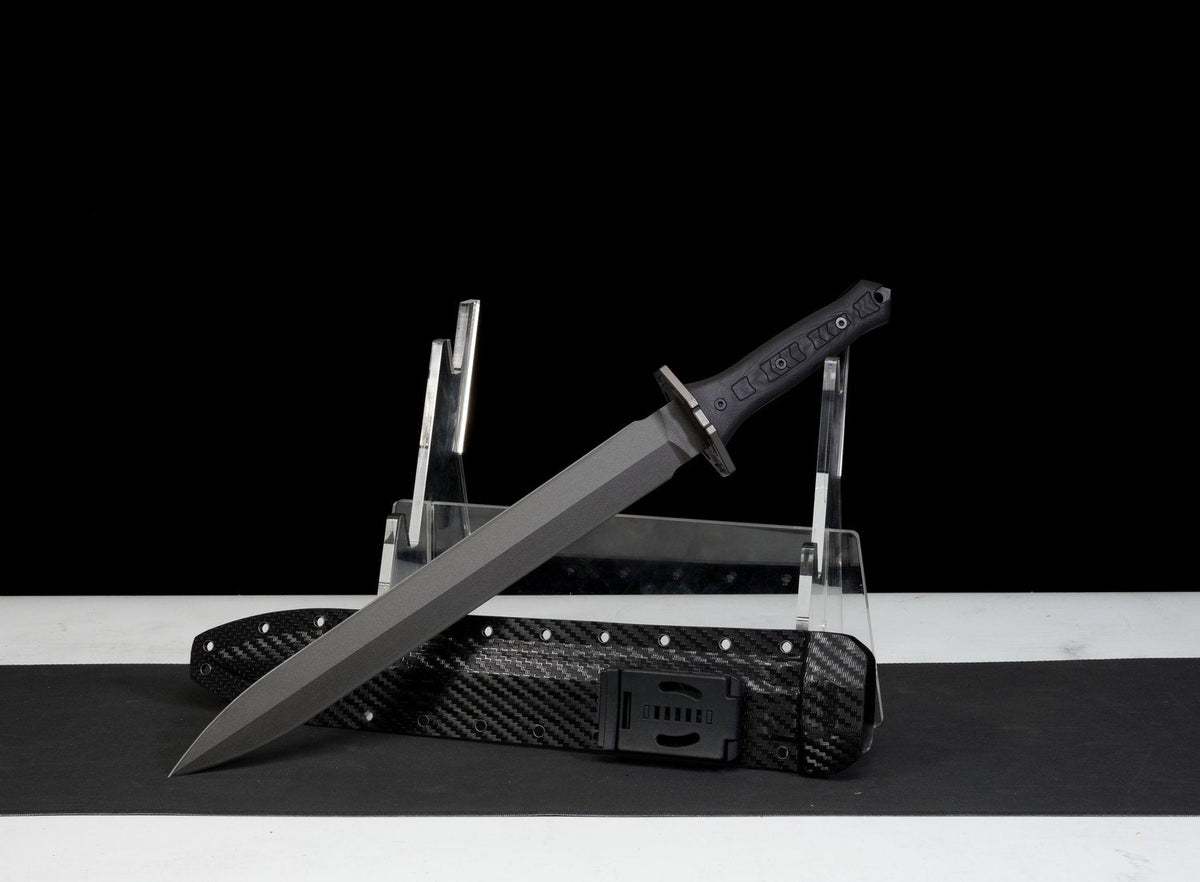 Carbon Viper Short Sword – SK5 Steel, G10 Handle – view 5