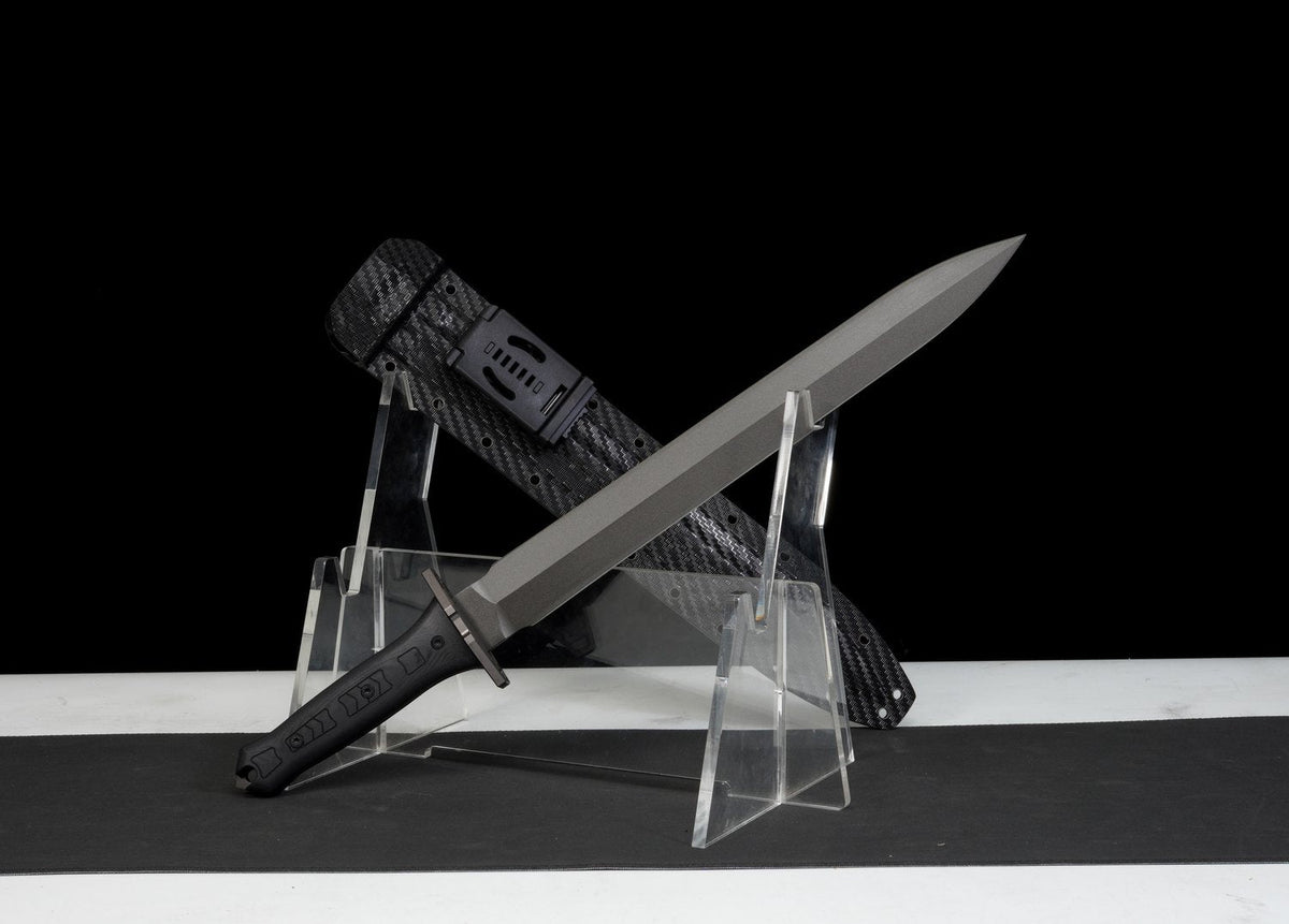 Carbon Viper Short Sword – SK5 Steel, G10 Handle – view 1