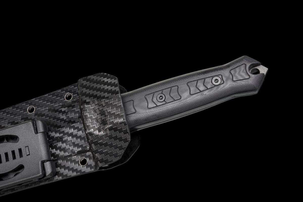 Carbon Viper Short Sword – SK5 Steel, G10 Handle – view 20