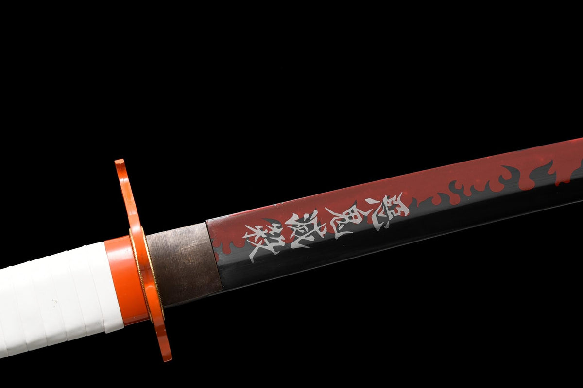 Rengoku Katana – Demon Slayer-Inspired Replica, 1060 Steel – view 10