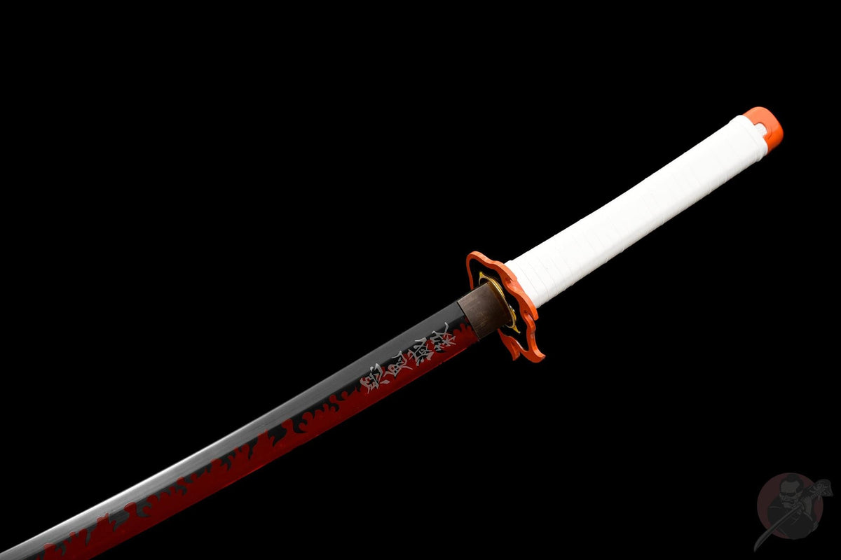 Rengoku Katana – Demon Slayer-Inspired Replica, 1060 Steel – view 12