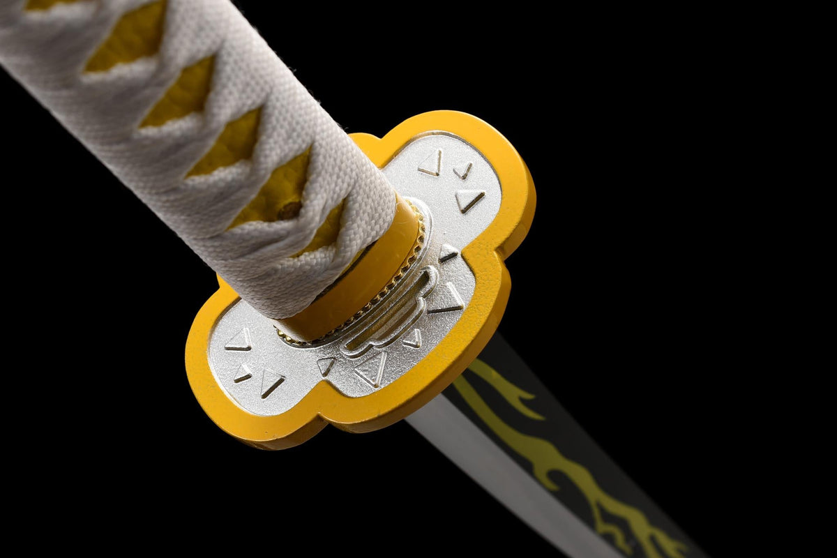 Zenitsu Katana — Demon Slayer-Inspired Replica, 1060 Steel – view 9