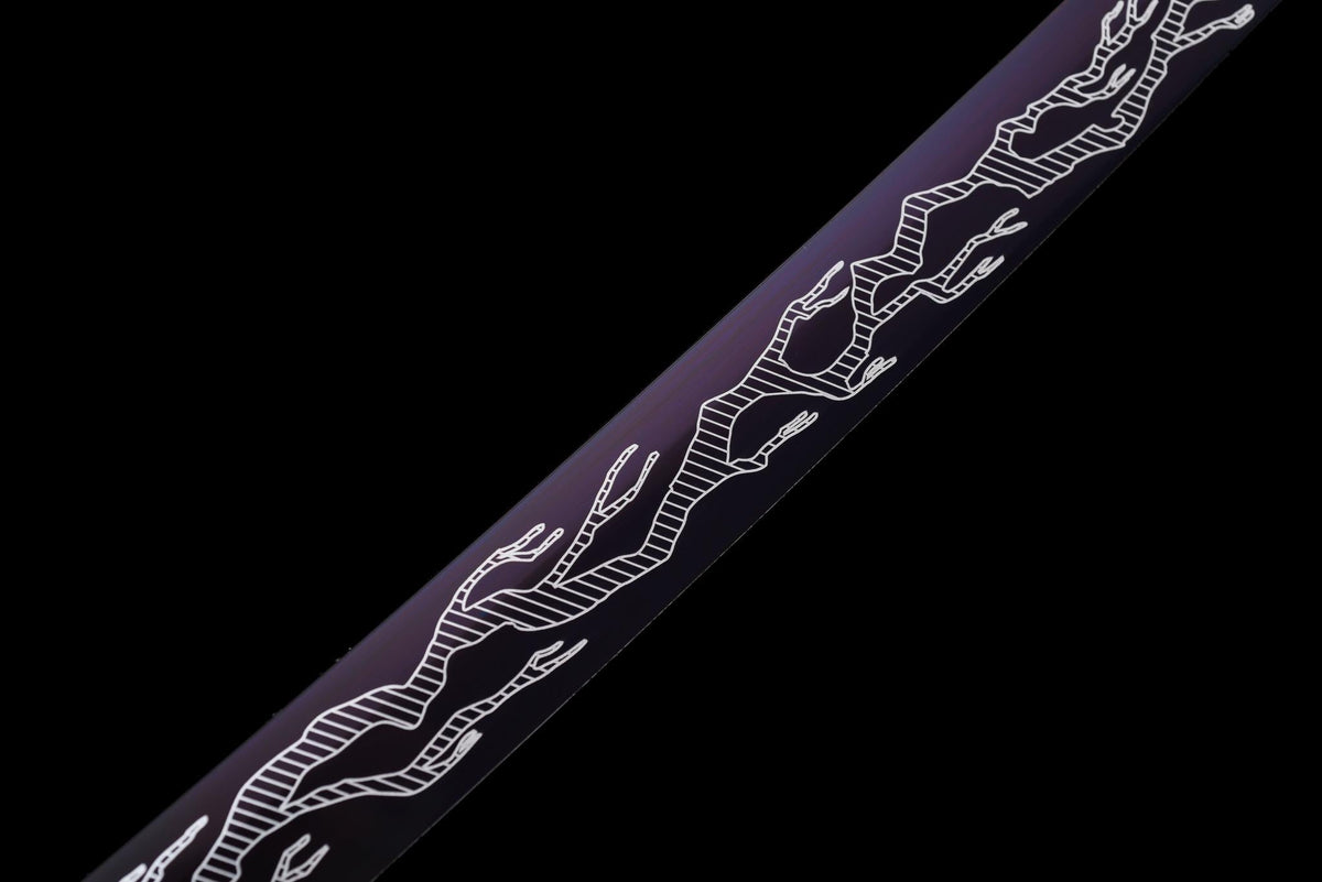 Shiryū no Yaiba 紫龍の刃 Katana, Purple Dragon – view 6