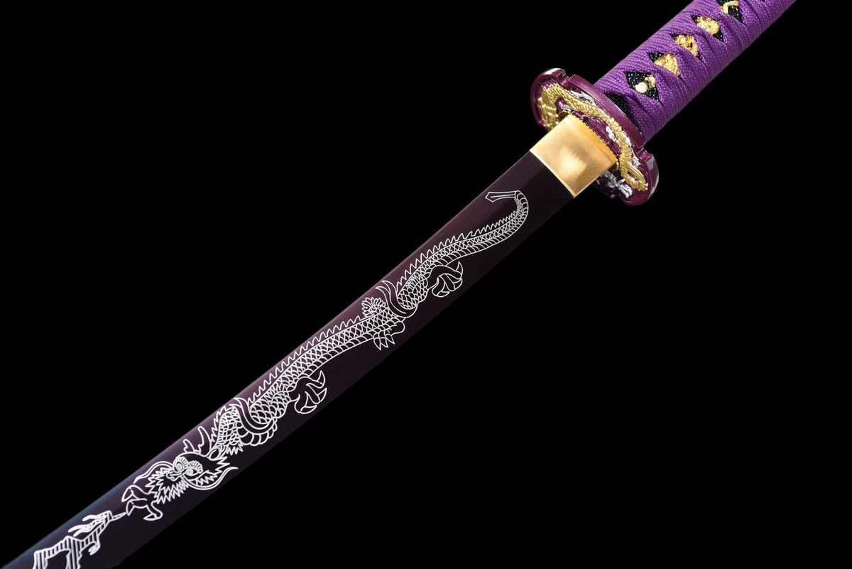 Shiryū no Yaiba 紫龍の刃 Katana, Purple Dragon – view 9